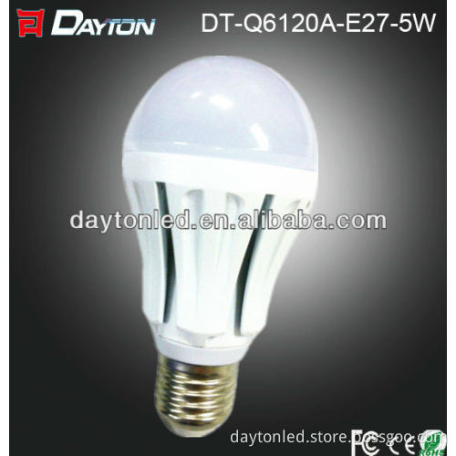 dayton 5w led bulb light e27 e26 b22 smd5730 Epistar high lumen ceramic led bulb